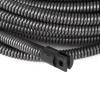 EBERTH Spirale de 20m pour machine de nettoyage de tuyaux, diamètre de la spirale 13mm, accouplement M6, tuyaux de diamètre 5-10cm