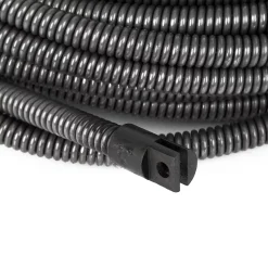 EBERTH Spirale de 20m pour machine de nettoyage de tuyaux, diamètre de la spirale 13mm, accouplement M6, tuyaux de diamètre 5-10cm