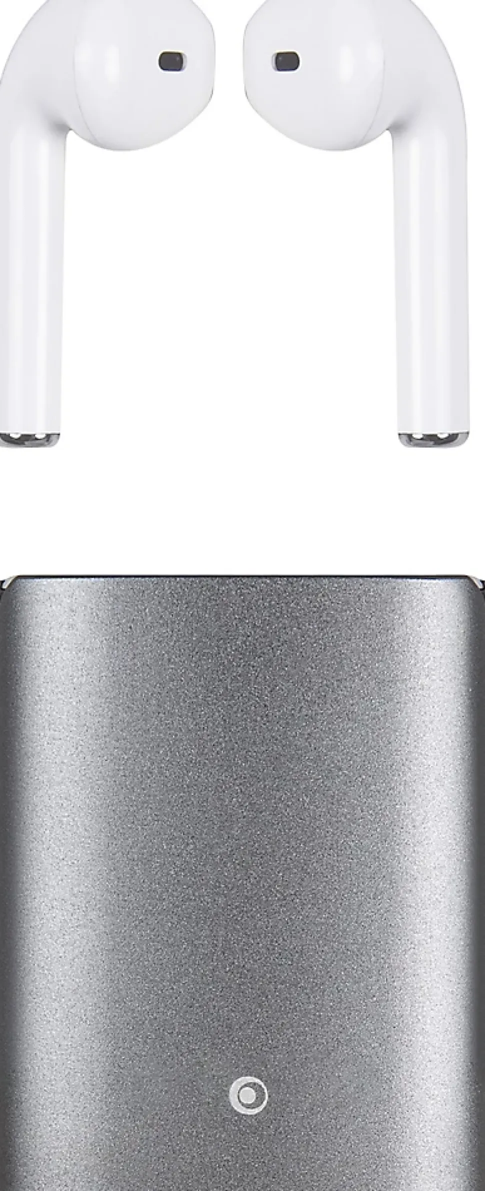 Ecouteurs connectés Bluetooth boîtier gris