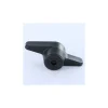 Ecrou bouton de serrage Nylon Insert Acier zingué M6 - 30 pièces