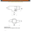Ecrou bouton de serrage Nylon Insert Acier zingué M6 - 100 pièces