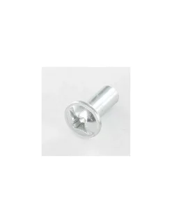 Ecrou Relieur POZI et fendu M4X8 5X12 Acier zingué - 1000 pièces