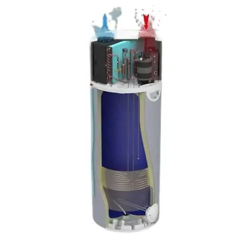 Edel Air 200 L - Chauffe-eau thermodynamique air/eau vertical - 353420 - Intuis