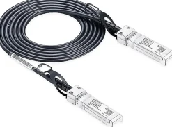 Elfcam - Câble DAC SFP+ à SFP+ 10Gb - 10m, Twinax Attache Directe, Haute Performance