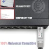 Elfcam - Câble Optique Actif SFP+ à SFP+ - 70m, AOC 10 Gbit/s OM3, Ultra Performant, Réseau Professionnels, PC