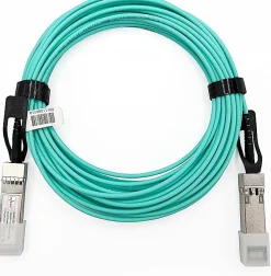 Elfcam - Câble Optique Actif SFP+ à SFP+ - 3m, AOC 10 Gbit/s OM3, Ultra Performant, Réseau Professionnels, PC