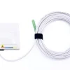 Elfcam - 10m Câble Fibre Optique SC/APC à SC/APC, Simplex Monomode 4,0mm avec PTO, Rallonge Fibre sans Perte