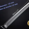 Elfcam - Smoove Transparent 40mm Lot 100, Protection d'Épissure Fibre Optique Thermo-rétractable (Nanchon)