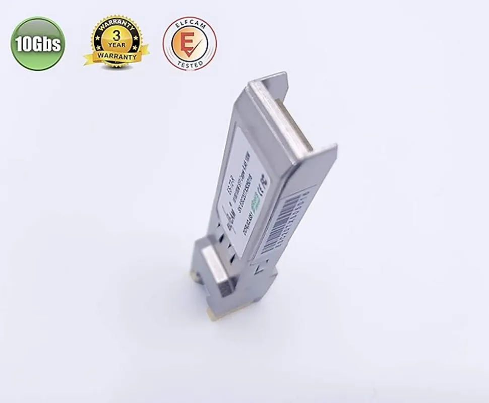 Elfcam - 1x Module SFP RJ45 Cuivre 1,25 Gbps - 10/100/1000Base-T, Transceiver Haute Compatibilité Multi-Rate