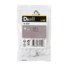 Embout blanc à clipser ø6-8 mm - 20 pièces