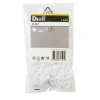 Embout blanc à clipser ø6-8 mm - 100 pièces
