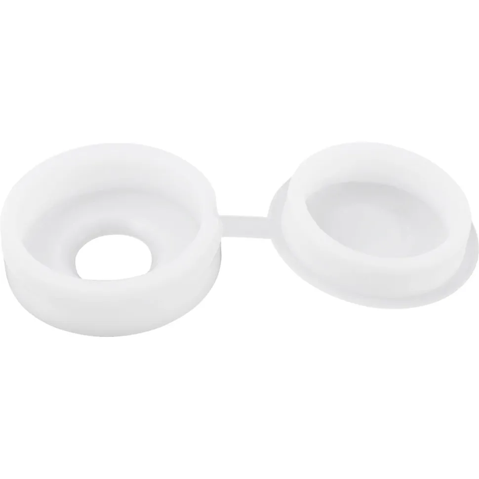 Embout blanc à clipser ø10-12 mm - 20 pièces