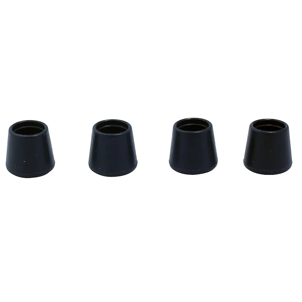 Embout en caoutchouc Diall 12 mm x 4, noir
