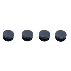 Embout en plastique Diall 22/23 mm x 4, noir