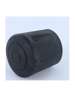 Embout rond envellopant caoutchouc vulcanisé Noir Pour Tube 16 à 17 - 10 pièces