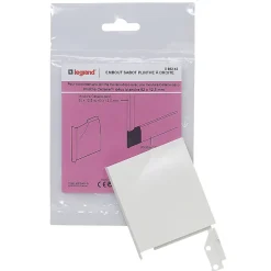 Embout sabot droit pour plinthe CELIANE Déco blanc 82 x 12,5 mm Legrand