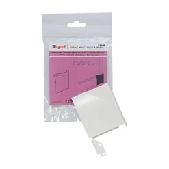 Embout sabot gauche pour plinthe CELIANE Déco blanc 82 x 12,5 mm Legrand