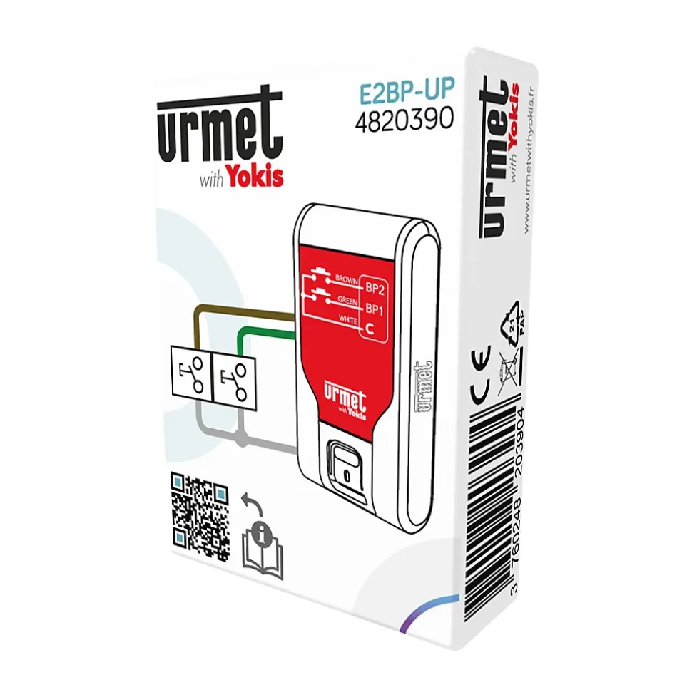 Emetteur encastrable radio 2 canaux POWER Yokis Urmet UP
