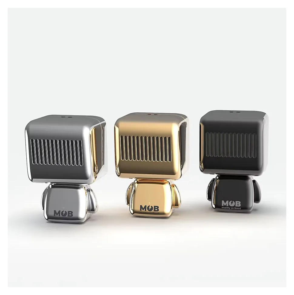 Enceinte Bluetooth Astro speaker - Doré - MOBILITY ON BOARD - Enceinte Bluetooth Or Doré