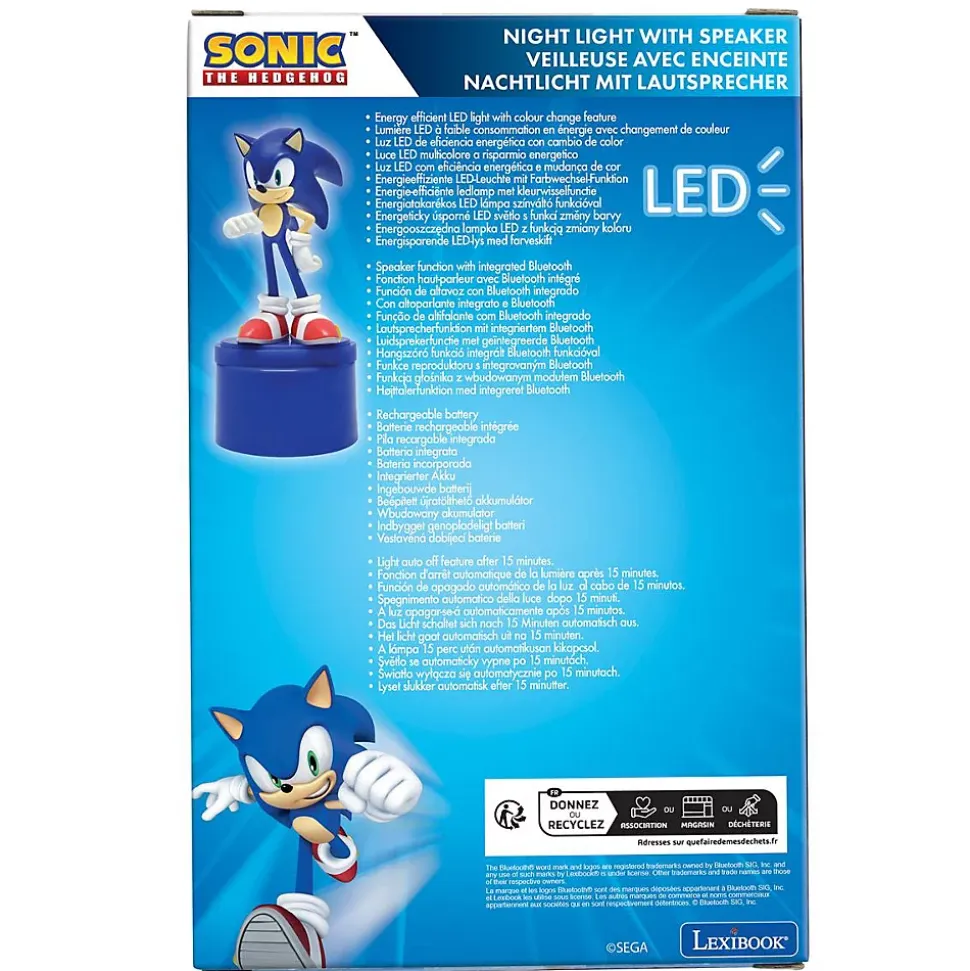 Enceinte Bluetooth veilleuse Sonic