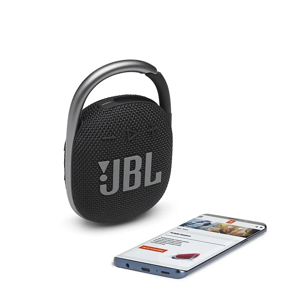 Enceinte connectée Bluetooth JBL Clip 4 Noir