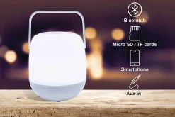 Enceinte portable Decotech avec effets lumineux