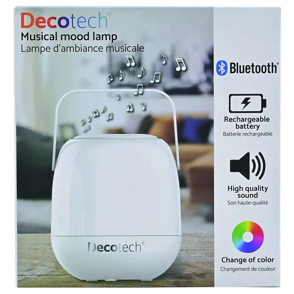 Enceinte portable Decotech avec effets lumineux