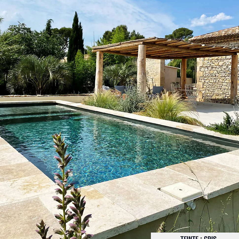 Enduit Piscine Hydrofuge - Etanchéité Piscine & Cuvelage : ARCACIM PISCINE Gris - 25 kg - ARCANE INDUSTRIES