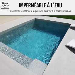 Enduit Piscine Hydrofuge - Etanchéité Piscine & Cuvelage : ARCACIM PISCINE Blanc - 25 kg - ARCANE INDUSTRIES