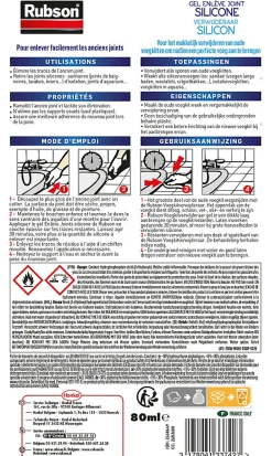 Enlève joints Rubson Easy Service tube 80ml