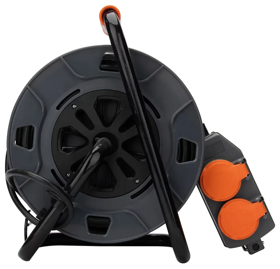 Enrouleur 4 prises déportées 30m - 2P+T 16A - Zenitech