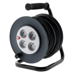 Enrouleur 4 prises H05VV-F 3G1mm² - 25m - Zenitech