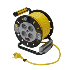 Enrouleur de bricolage Diall HO5VVF 3G1.5mm² 25m