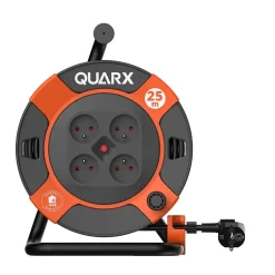 Enrouleur de bricolage Quarx H05VVF 3G1.5 25m