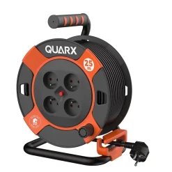 Enrouleur de bricolage Quarx H05VVF 3G1.5 25m
