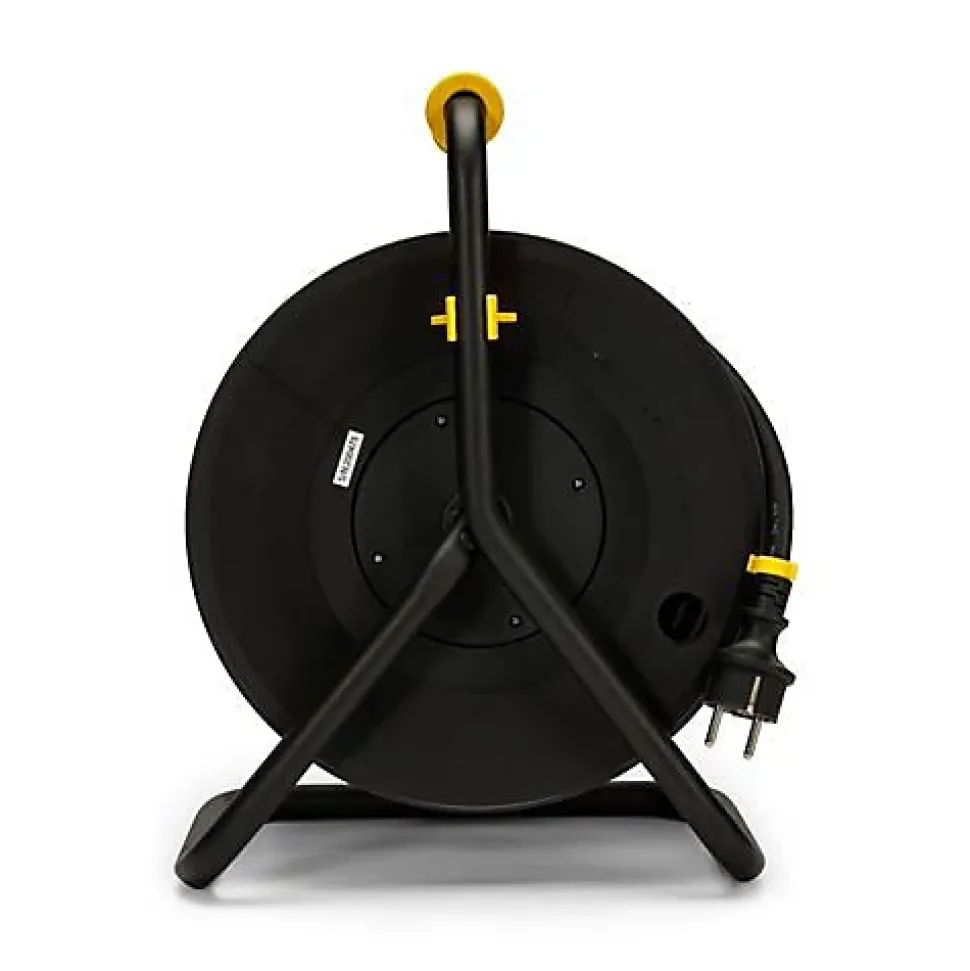 Enrouleur de chantier, 4 prises, 3G2.5, 25 mètres , NF, IP44