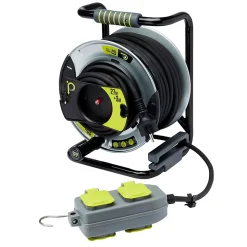 Enrouleur de chantier Diall 27/3M H07RNF 3G1 5mm²