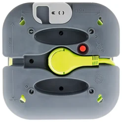 Enrouleur domestique 4 x 2P+T - 7m - vert Zenitech
