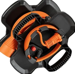 Enrouleur électrique compact XGUM avec rallonge 18,50+1,50 m H05VV-F 2x1,5 Brennensthul