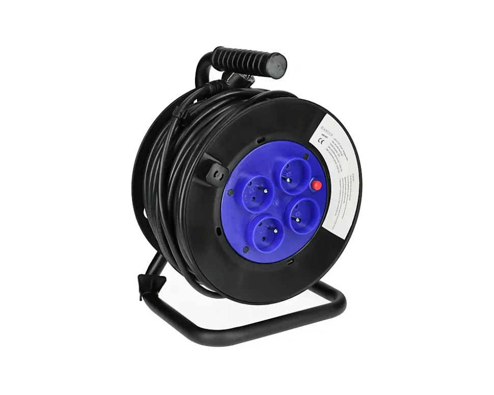 Enrouleur électrique 40m H05VV-F 3G 1,5mm2 - HANGER - 600003