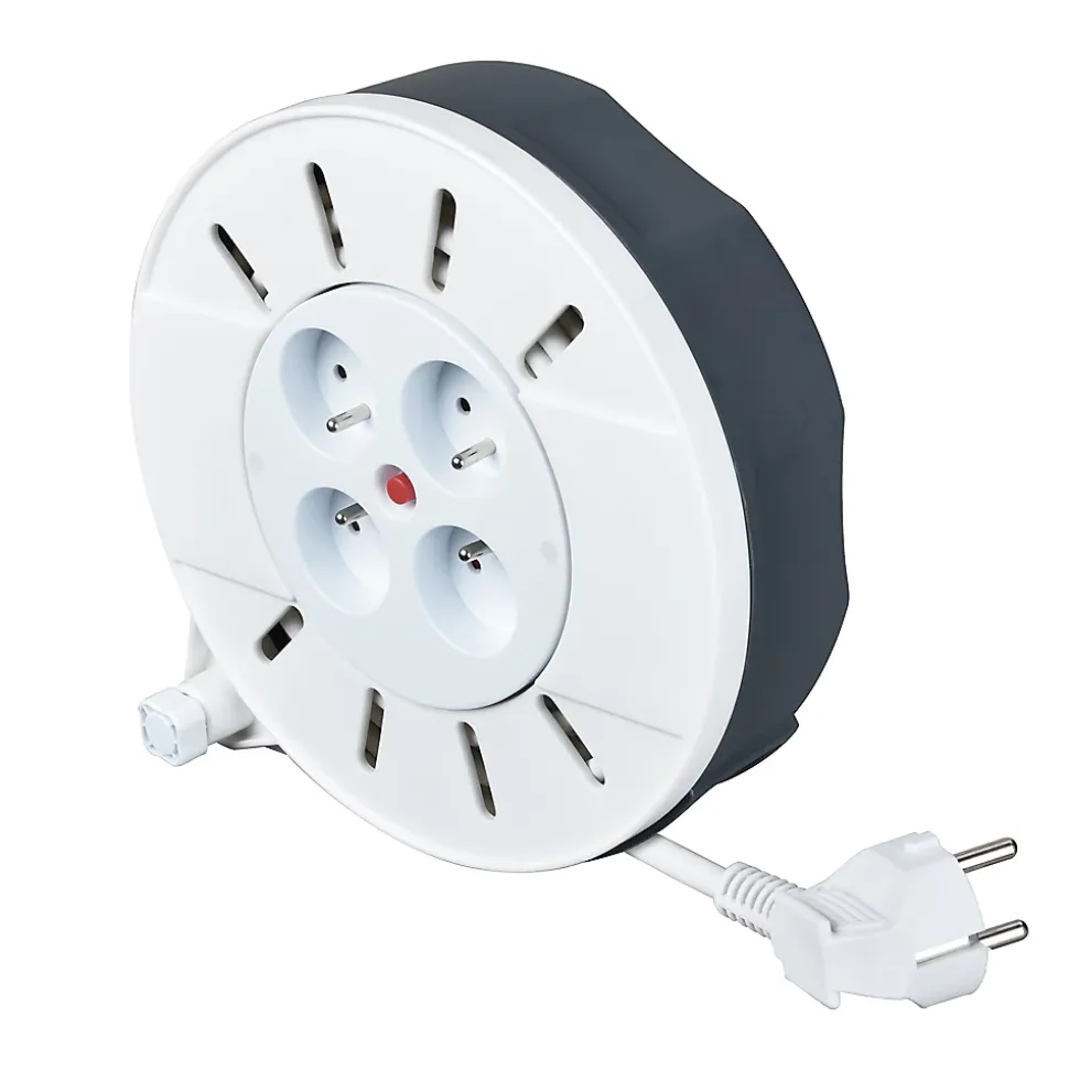 Enrouleur ménager Diall HO5VVF 3G1mm² 10m