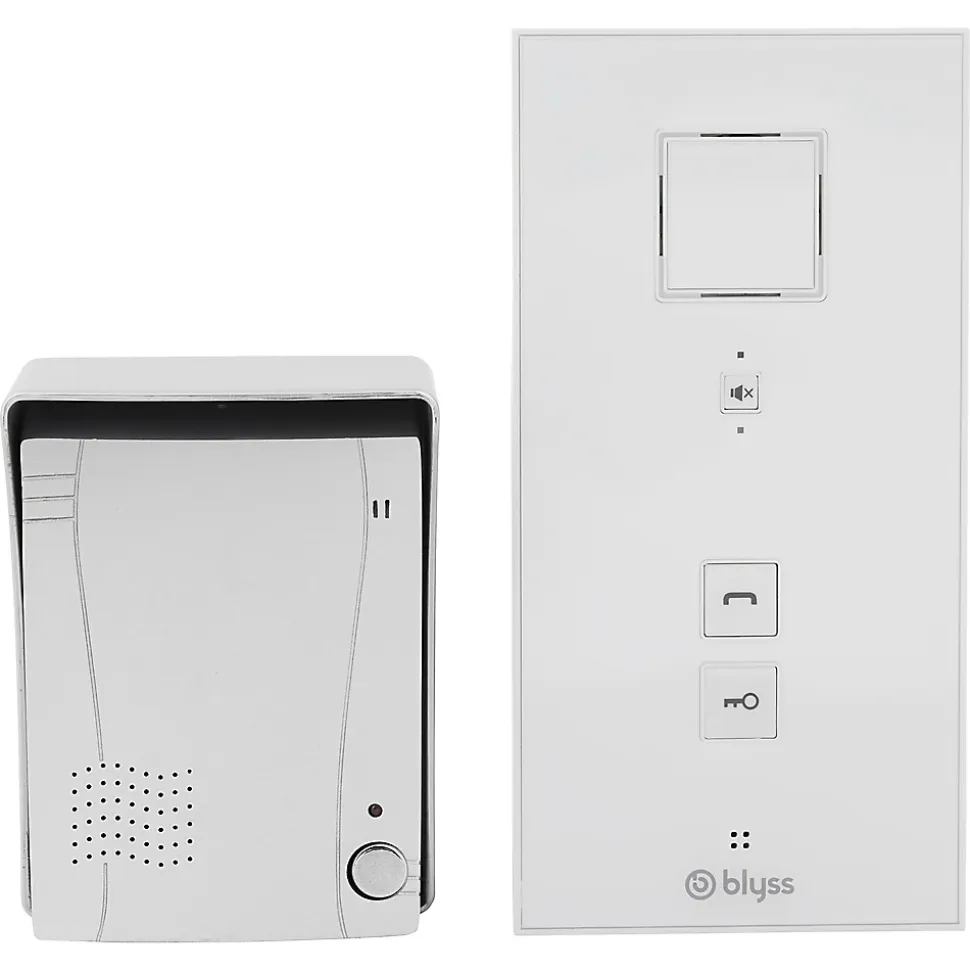 Ensemble interphone audio filaire mains libres Blyss Iskar