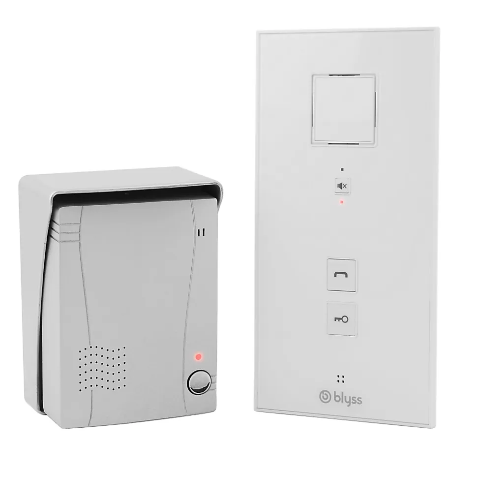 Ensemble interphone audio filaire mains libres Blyss Iskar