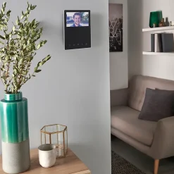 Ensemble interphone vidéo filaire et bouton pour l'extérieur Blyss Shelon