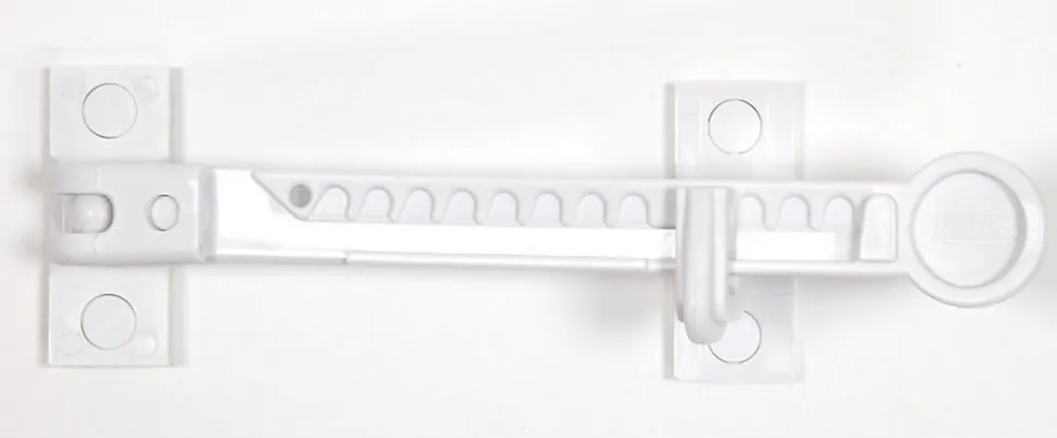 Entrebâilleur de fenêtre Abus PVC blanc