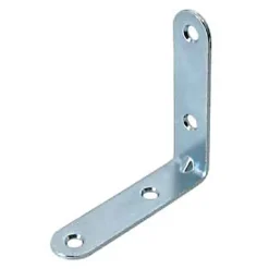 Equerre de chaise Diall acier zingué 90 mm