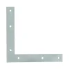 Equerre de fenêtre pour porte, 140x140x20mm, bouts carrés, acier zingué - THIRARD