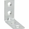 Equerre de renfort pour porte, 30x30x15mm, acier zingué - THIRARD