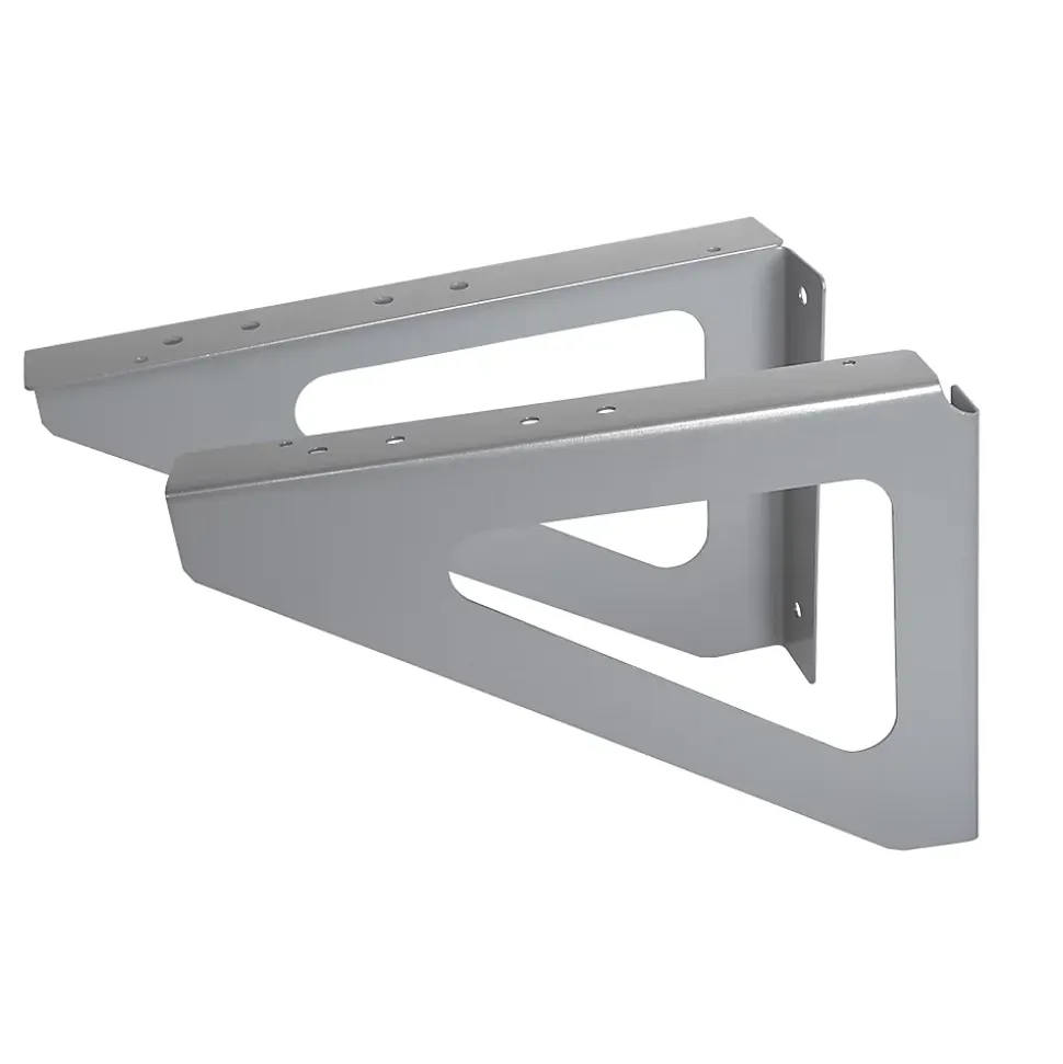 Equerres murales Argent RAL 9006M