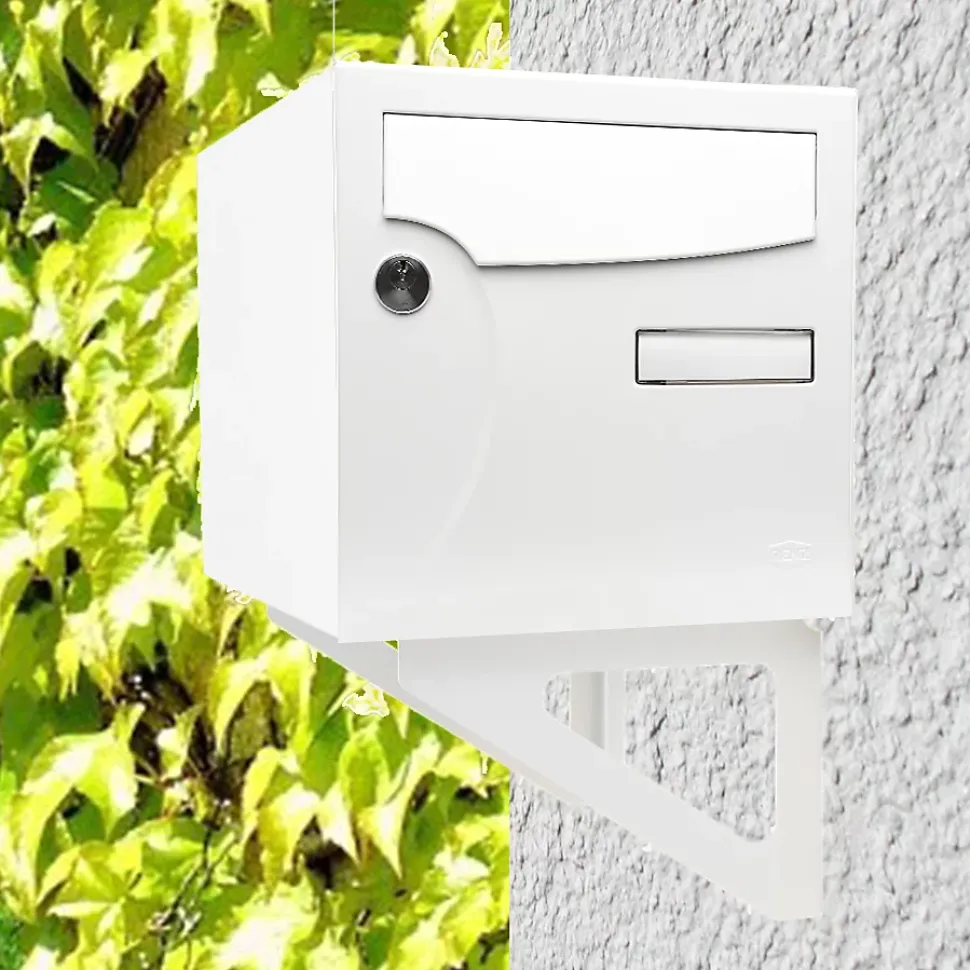 Equerres murales Blanc neige brillant RAL 9016B